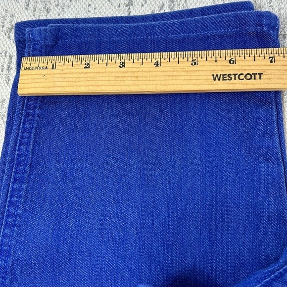 Chicos Pull On Ankle Straight Leg Jeans Sz 3 - Picture 2 of 11